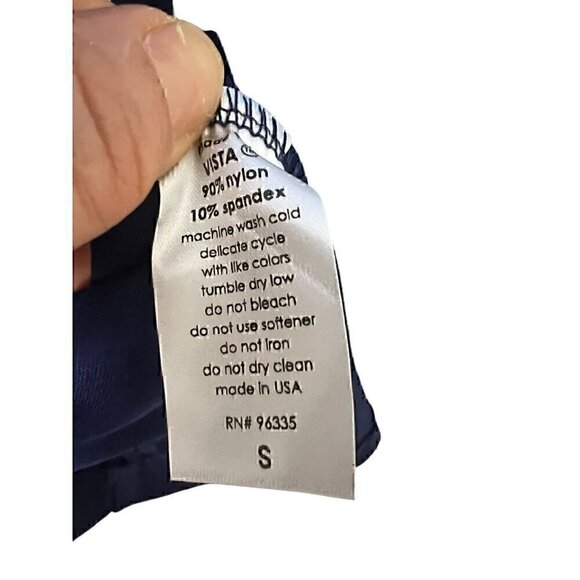 Susana Monaco Thunder Blue Off-The-Shoulder Top With Bell Sleeves, SM - Picture 7 of 7